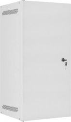 Šedá nástěnná skříň LANBERG 10U 280x310