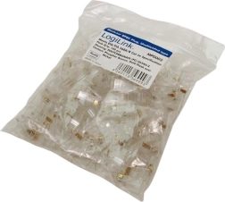 Konektory RJ45 CAT5 neekranované 8P8C – balení 100 ks