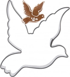 Nerezové vykrajovátko holubice 6 cm