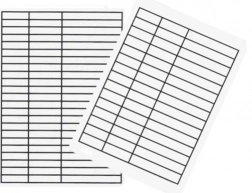 Podložka do sešitu A4 linkovaná z tvrdého plastu