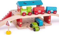 Velká Stanice Nádraží Nad Cestou Hračka