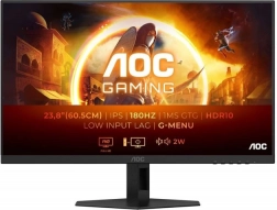 AOC herní monitor 23,8" ips 180 hz s reproduktory, 2× hdmi a displayport