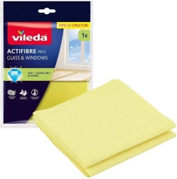 Vileda Actifibre Pro utěrka na sklo a okna - 1 kus
