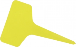 Štítky a destičky na označení rostlin - sada 10 ks - žluté