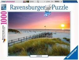 Ravensburger puzzle Západ slunce na Amrum 1000 dílků