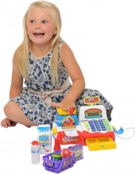 plejo elektronická dětská pokladna s příslušenstvím