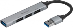 USB hub TRACER H41, 4portový, 1× USB 3.0 + 3× USB 2.0