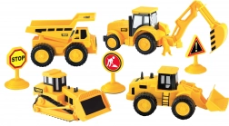 Sada Stavebních Strojů na Setrvačník