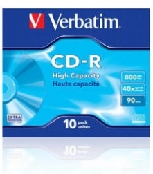 CD-R 700 MB 40x verze Extra Protection, balení 10 ks v krabičce