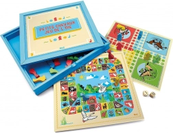 Jeujura Dřevěné Hry 2 v 1