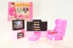 Glorie obývací stěna – sada nábytku pro panenky