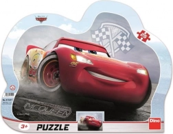 Dino Puzzle Cars 3: Blesk McQueen - 25 dílků