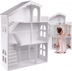 Dětská knihovnička a domeček na hračky 2v1 LULILO Calla 116 cm