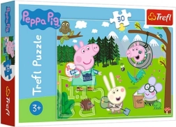 Puzzle Trefl Peppa Pig Lesní výprava 30 dílků