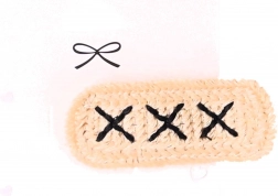 Sada roztomilých spon do vlasů 10 ks – béžové, boho styl