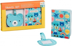 Obal na doklady a jmenovka medvídek PETIT COLLAGE