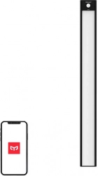 Yeelight LED světlo do skříně 40 cm, černé, 2700 K se senzorem pohybu