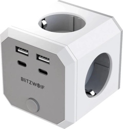 Napájecí Kostka BlitzWolf 8v1 s USB a AC Výstupy