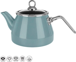 Smaltovaná konvice 1,6 l – Mátová