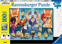 Ravensburger puzzle Mimoni 2: Gruvův povstání 100 dílků
