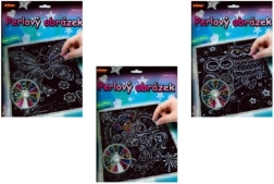 ARTLOVER Perlový obrázek Sovy 20x25 cm