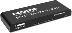Rozdělovač HDMI Qoltec 4K 1x4