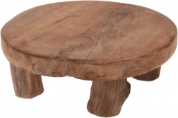 Dřevěná servírovací deska na nožkách 20 cm