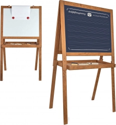 Velká dřevěná oboustranná tabule pro děti Vilac