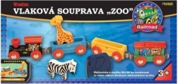 MAXIM vlaková souprava se zvířátky ze zoo