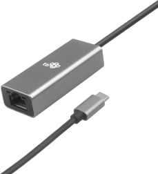 Adaptér USB-C na Ethernet RJ45 šedý, 10/100/1000 Mb/s
