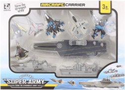 Letadlová loď s doplňky pro děti