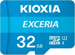 MicroSD karta 32 GB KIOXIA EXCERIA UHS-I U1 + adaptér