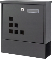 Poštovní schránka s držákem na noviny