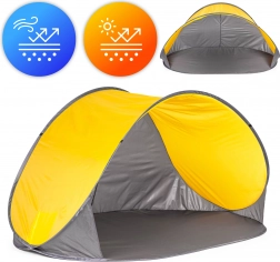 Pop-up plážový stan proti větru MultiGarden pro pláž, bazén, zahradu