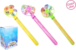 Bublifuk s větrníkem 76 ml, 34 cm – české balení