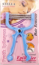 Ruční obličejový epilátor - modrý