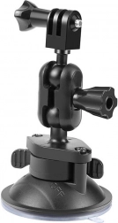 PULUZ přísavný držák pro sportovní kamery (černý)