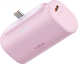 Rychlonabíjecí powerbanka BASEUS Compact USB‑C 5000 mAh, 20 W – růžová