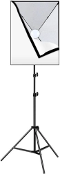 Studiová sada Puluz Softbox 50x70 cm se stativem a LED žárovkou