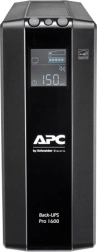 Záložní zdroj APC Back‑UPS Pro 1600 VA s AVR a LCD, 8× C13