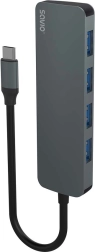 Savio 4portový USB‑C hub 3.1 Gen 1 (5 Gbps)