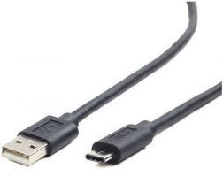USB kabel 2.0 USB‑A na USB‑C, 1 m, černý