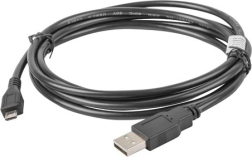USB 2.0 kabel micro USB AM–MBM5P 1.8 m černý