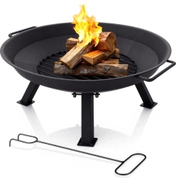 Zahradní ohniště s madly a pohrabáčem 56 cm