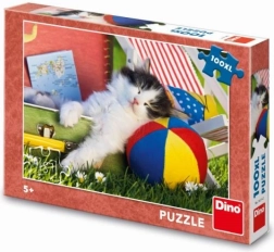 Puzzle Kotě odpočívá 100 XL dílků