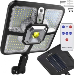 Solární reflektor s PIR čidlem a dálkovým ovládáním IZOXIS