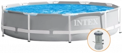 Kruhový nadzemní bazén s filtrací INTEX Prism Frame 305 × 76 cm