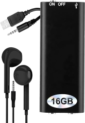 Mini digitální diktafon Renew Force 16 GB