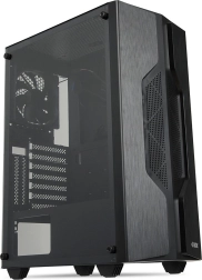 Počítačová skříň iBOX Cetus 908 s tvrzeným sklem a LED