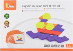 Magnetická mozaika - geometrické bloky